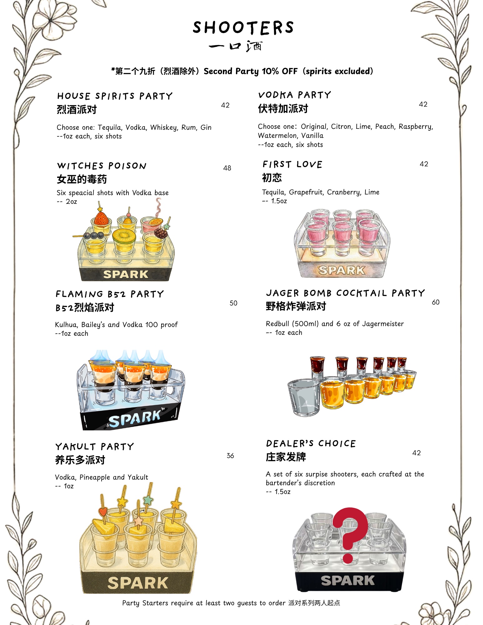 Drinks Menu 5