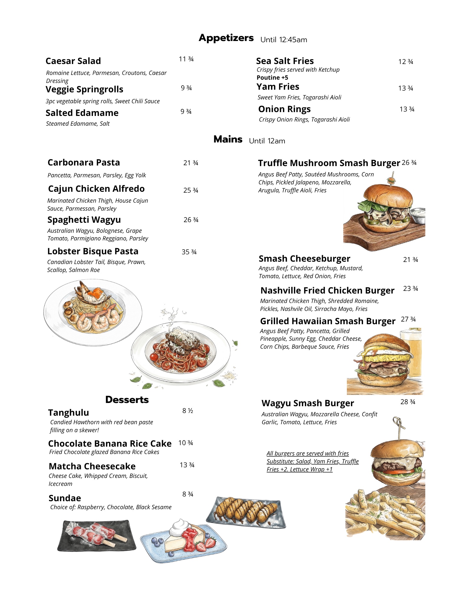Food Menu 2